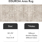 Washable 3x8 Runner Rug - Image 2