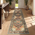 Yamaziot Washable Runner Rug, 2x8 Non-Slip Boho Vintage Hallway Rug Runner by Yamaziot