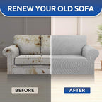 KEKUOU Stretch Sofa Cover Slipcover ，Couch Covers - Image 8