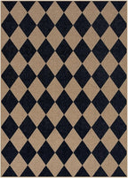 Lahome Colette Checkered Easy Jute Outdoor Rug, 5x7 Area Rugs - Image 7