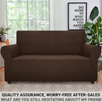 ZNSAYOTX Super Stretch Couch Cover Love Seat Sofa Covers - Image 5