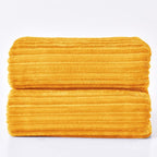 BEDELITE Fleece Blanket King Size – 3D Ribbed Jacquard Soft and Warm Decorative - Image 9
