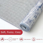 KOZYFLY Modern Abstract Washable Rug Runner 2x8 Hallway Runner Rug Non-Slip - Image 6