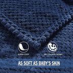 Exclusivo Mezcla Fleece Bed Blanket Twin Size, Super Soft and Warm Blankets - Image 8