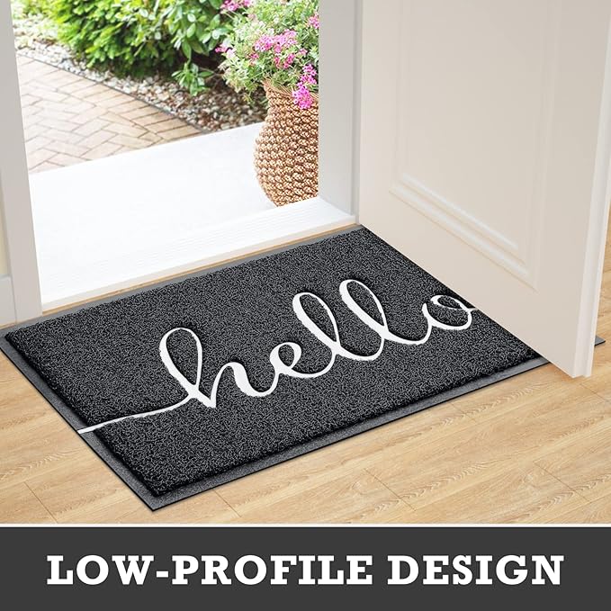 CozyBounty Door Mat Hello Mats Outdoor Indoor Non-Slip Doormat - Image 7