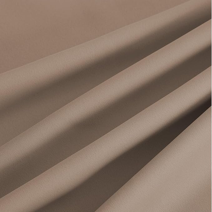 NICETOWN Cappuccino Grommet Drapes - Image 9