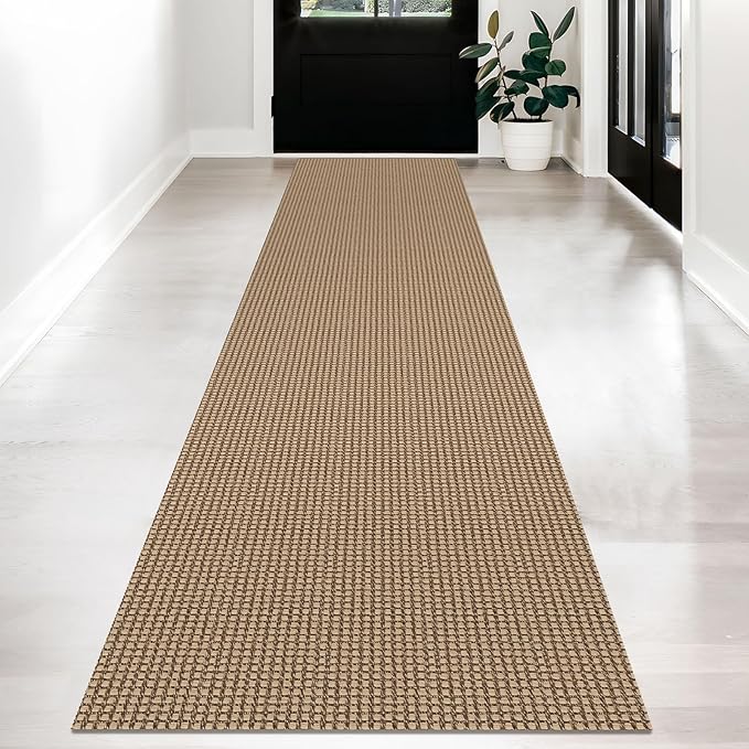 KOZYFLY Long Runners for Hallways 2x12 ft Washable Kitchen Runner Non Slip by KOZYFLY
