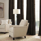 RYB HOME Brown Blackout Curtains 84 inches Long Velvet, Room Darkening Thermal - Image 7