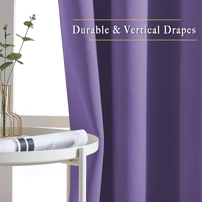 NICETOWN Bedroom Blackout Curtains and Drapes - Image 5