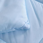NTBAY Twin Microfiber Bed in a Bag, Comforter Set with Sheet 5 Piece, Aqua