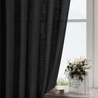 Extra Wide 100 Inch Linen Curtains - Image 5