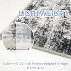 IOHOUZE Abstract Area Rugs 9x12 Ft Washable Large Rugs - Image 5