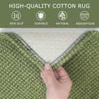 KOZYFLY Runners for Hallways 2x5 ft Washable Kitchen Runner Non Slip Rubber - Image 6