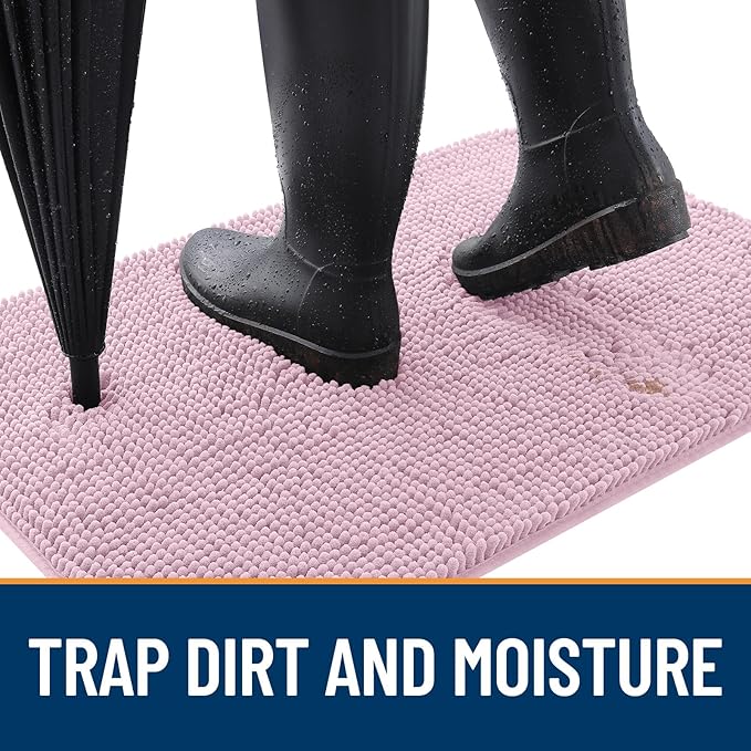OLANLY Dog Door Mat for Muddy Paws 24x16, Absorbs Moisture and Dirt, Absorbent - Image 2