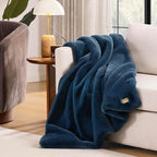 UGG Euphoria Faux Fur Throw Blanket, Soft Warm Throw Blankets - Image 7