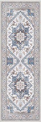 OPPODREAM Soft Entryway Rug 2x6, 2x6 Rug Runner, Neutral Washable Hallways - Image 8