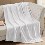 Exclusivo Mezcla Fleece Bed Blanket King Size, Super Soft and Warm Blankets - Image 6