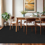 KOZYFLY Washable Area Rug 6x9 ft Rubber Backed Non Slip Rugs - Image 2