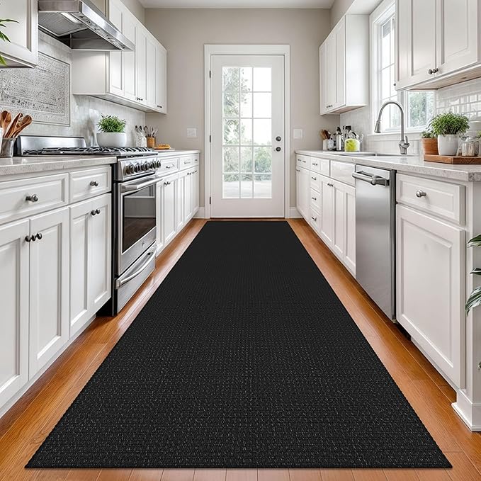 KOZYFLY Long Runners for Hallways 3x12 ft Washable Kitchen Runner Non Slip - Image 2