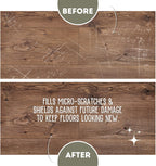 Quick Shine Multi Surface Floor Finish 64oz | Cleaner & Polish to use on Hardwood, Laminate, Luxury Vinyl Plank LVT, Tile & Stone | Safer Choice w/Clean Shine Technology | Shine-Protect-Refresh