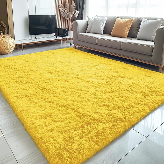 OLANLY 5x8 Machine Washable Large Area Rugs by OLANLY