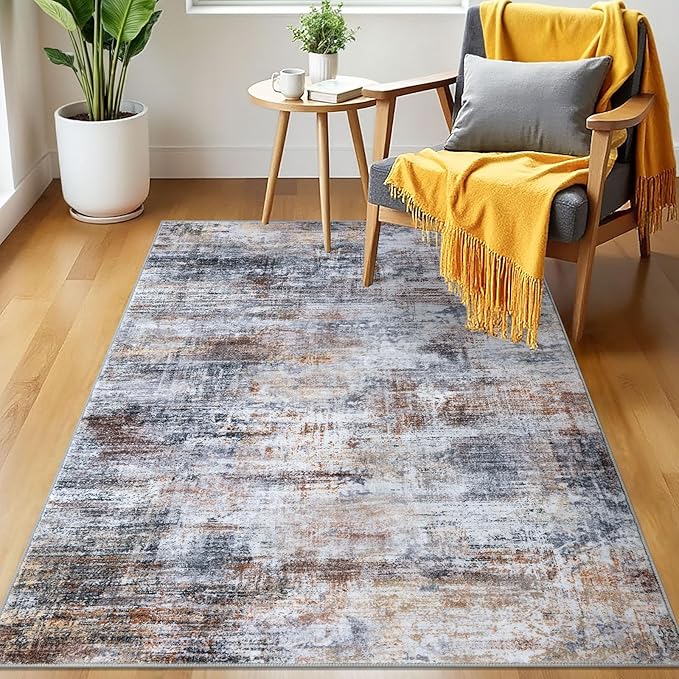 IOHOUZE Abstract Area Rug 3x5 Ft Washable Rugs - Image 8