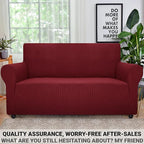 ZNSAYOTX Super Stretch Couch Cover Love Seat Sofa Covers - Image 5