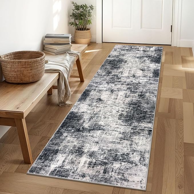 IOHOUZE Abstract Runner Rug 2x6 Ft Washable Runners by iOhouze