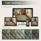 Lofus 6ft Area Rugs for Living Room, Soft Boho Carpets for Bedroom Dining Room - Image 8