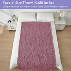 Bigacogo Chunky Knit Throw Blanket - Image 6