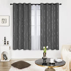 Deconovo Blackout Curtain for Bedroom, 52 x 72 Inch, Thermal Insulated - Image 2