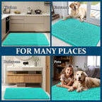 OLANLY Dog Door Mat for Muddy Paws 54x32, Absorbs Moisture and Dirt, Absorbent - Image 8