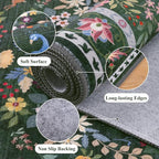 HEBE Washable Hallway Runner Rug 2'x 6' Non Slip Kitchen Rugs Runner, Low Pile - Image 6
