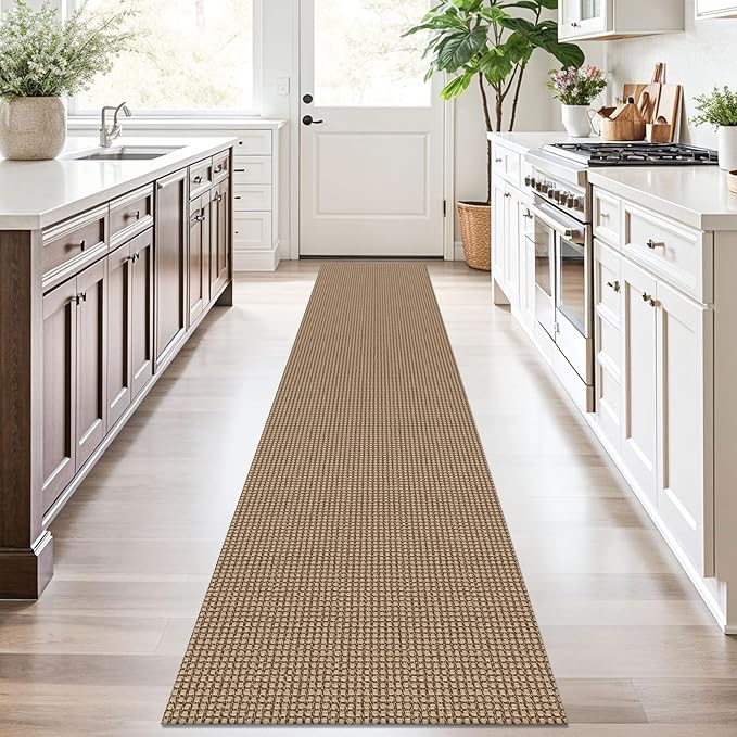 KOZYFLY Boho Runners for Hallways 2x10 ft Washable Kitchen Runner Non Slip - Image 2