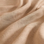 MIULEE Light Brown Linen Curtains 63 Inch Length 2 Panels - Image 4