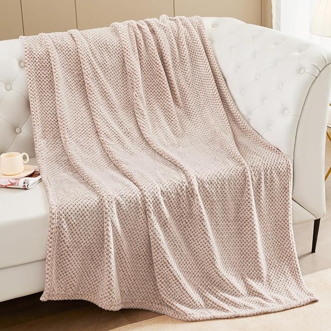 Exclusivo Mezcla Fleece Bed Blanket King Size, Super Soft and Warm Blankets - Image 5
