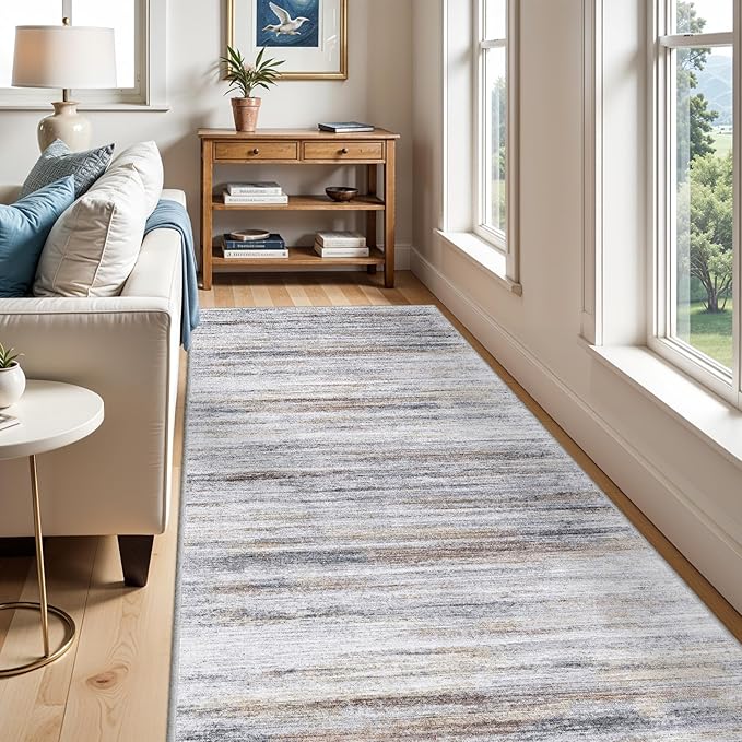 Large Runner Rugs for Hallway 4x18: Non-Slip Washable Wide Carpet - Image 6