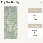 Runner Rug 2x5 Washable Non-Slip Kitchen Runner Rugs - Image 5