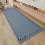 RESARE Waffle Bathroom Runner Rugs, Super Absorbent Bath Mat Non Slip Washable by Resare