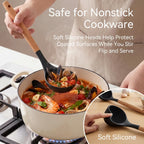 Silicone Kitchen Utensils Set, Heat-Resistant Cooking Utensils, BPA-Free