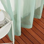 NICETOWN Sheer Sage Green Curtains - Image 5