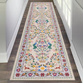 HEBE Washable Hallway Runner Rug 2'x 8' Non Slip Kitchen Rugs Runner, Low Pile by HEBE