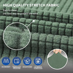 KEKUOU Stretch Loveseat Sofa Cover Slipcover, Couch Covers - Image 4