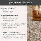 Hazo Haus Non Slip 2x10 Moss Green Hallway Runner - 10ft Long Runner Rugs - Image 7