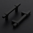 30 Pack Black Cabinet Handles, 3" Hole Center Drawer Pulls Cabinet Hardware