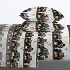 Monster Jam Full Size Comforter Set 5 Piece Kids Bedding for Boys, Black