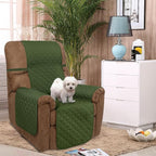 U-NICE HOME Recliner Chair Covers Reversible Quilted Water Repellent Pet - Image 2