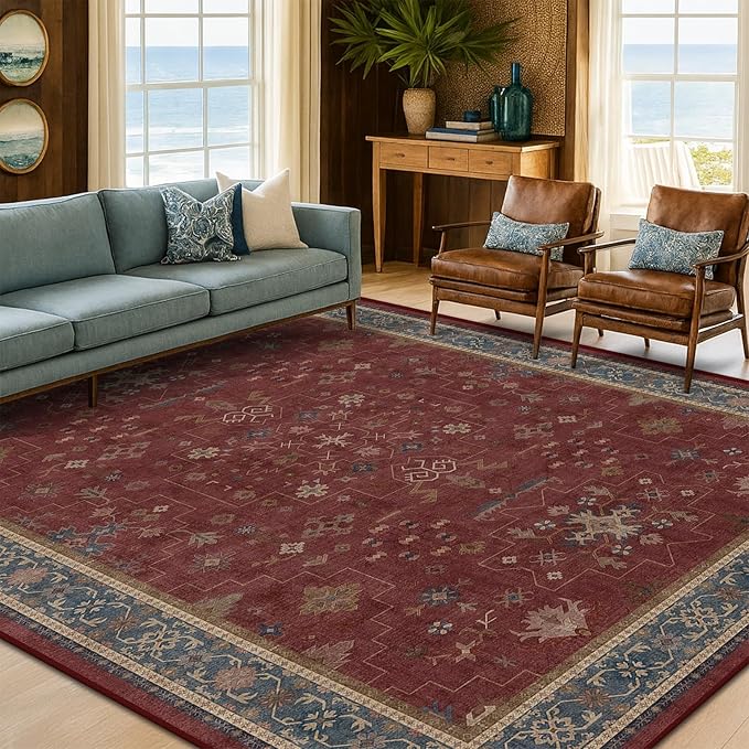 6x9 Dining Room Rugs for Under Table - Image 8