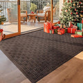Mibao Front Door Mat Indoor Outdoor Entrance, Dirt Trapping Waterproof by Mibao