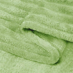 BEDELITE Fleece Blanket Queen Size – 3D Ribbed Jacquard Soft and Warm - Image 5